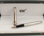 Mont blanc Fake Pen Meisterstuck Rose Gold Trim Wavy Rollerball pen